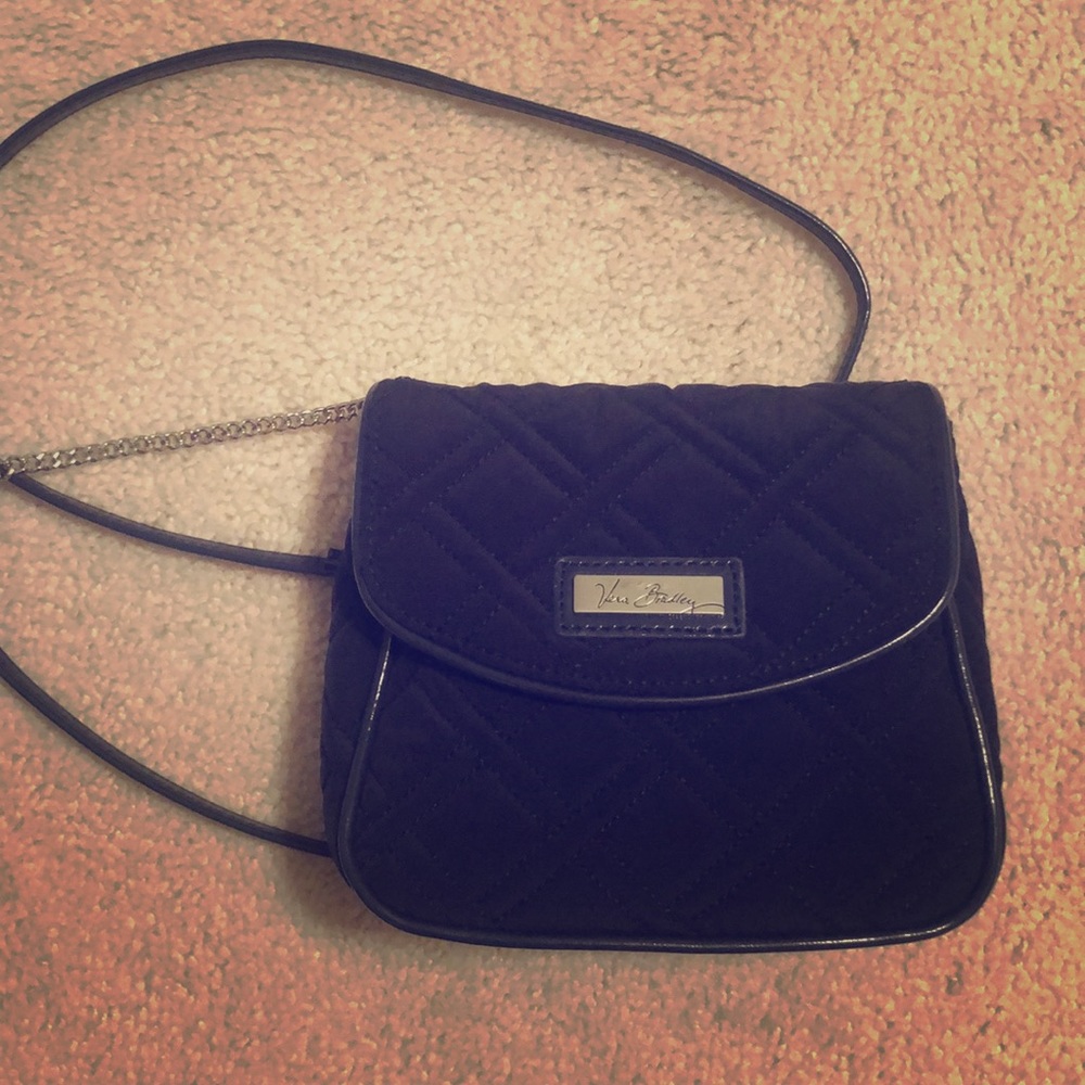 Navy Blue Woven Vera Bradley Crossbody